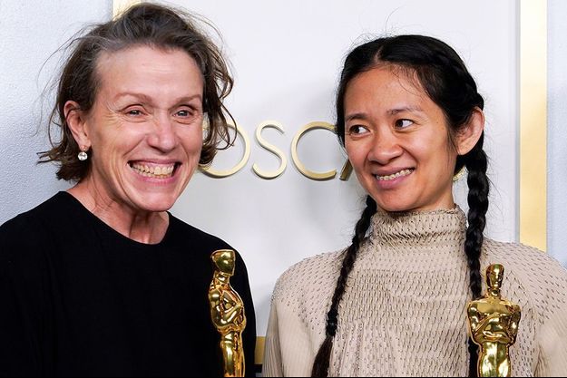 Frances McDormand et Chloé Zhao