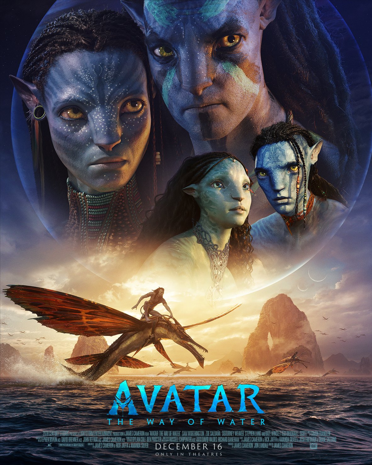 Nouvelle affiche pour "Avatar : The Way Of Water"
