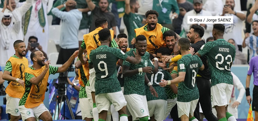 Victoire de l'Arabie Saoudite face à l'Argentine