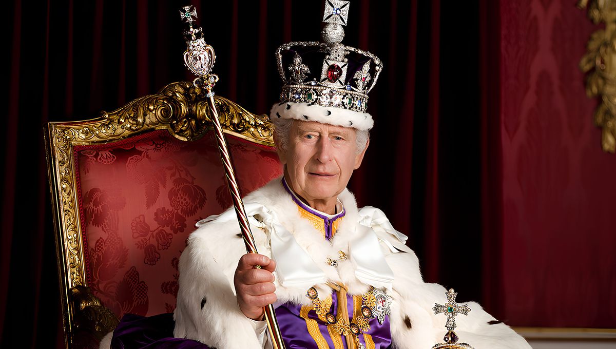 Le premier portrait officiel du roi | © Maxppp - UPI