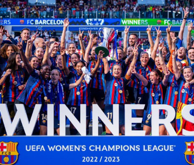 Le Barça, champion de la Ligue des Champions Féminine