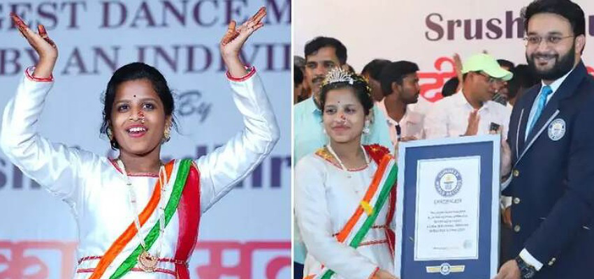 Srushti Sudhir Jagtap rentre dans le Guinness World Records à son tour
