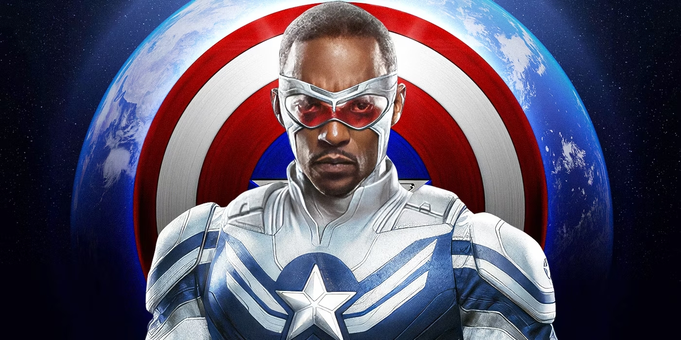 Anthony Mackie dans le rôle de Sam Wilson, le nouveau Captain America