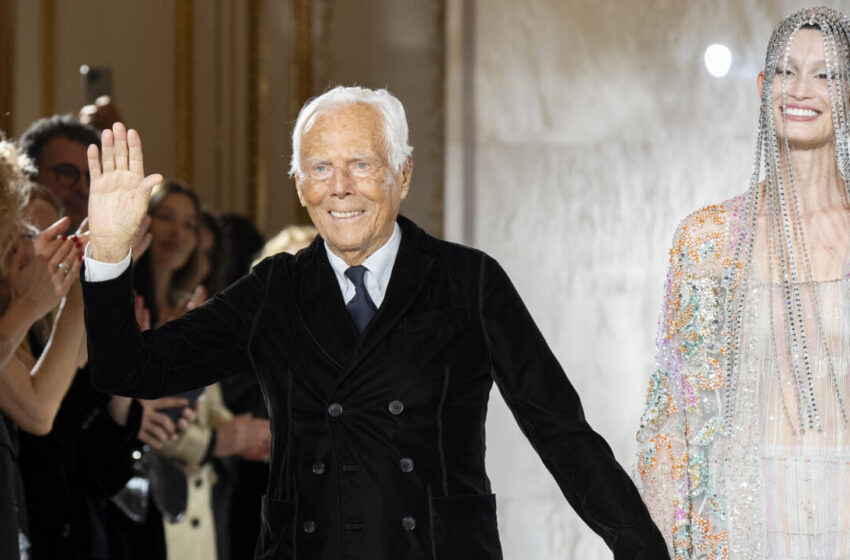 Giorgio Armani s’éteint à 91 ans, le monde de la mode en émoi