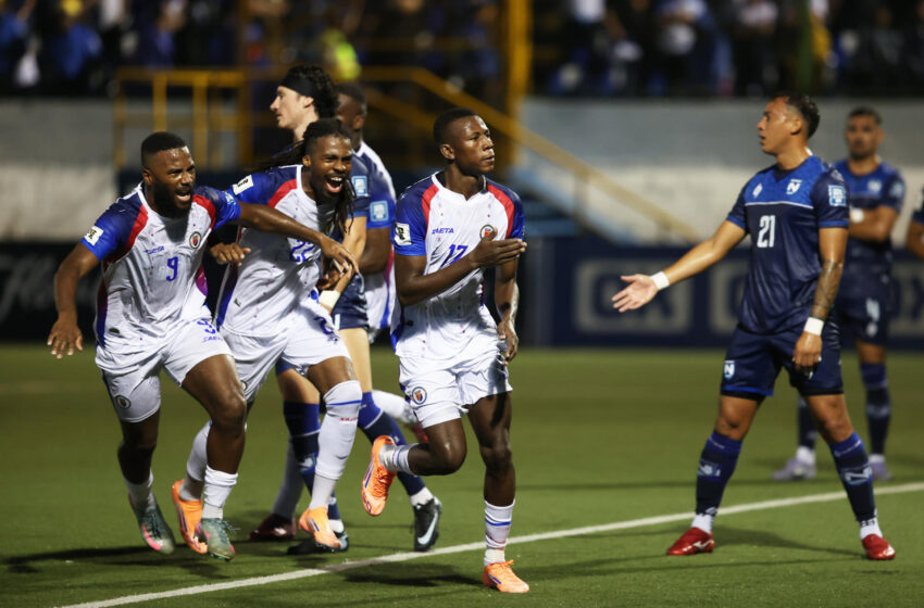 Haïti prend la tête du Groupe C après une victoire convaincante face au Nicaragua