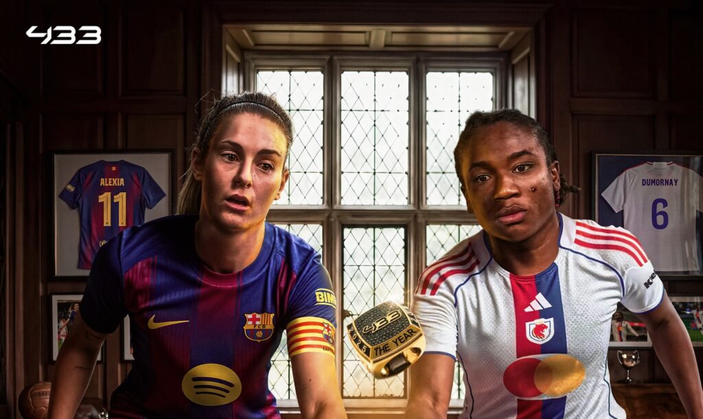 Alexia Putellas et Melchie Dumornay | © Image : 433