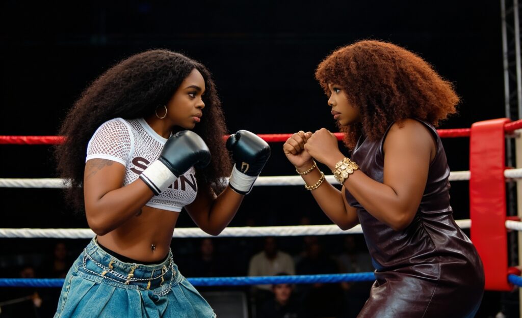 Jeejee ak Darline Desca nan yon gwo konfwontasyon piblik !