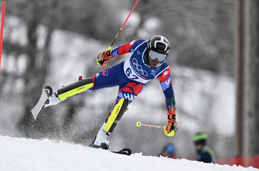  Richardson Viano entre dans l’histoire avec une qualification pour la 2e manche en slalom aux JO de Milan-Cortina 2026