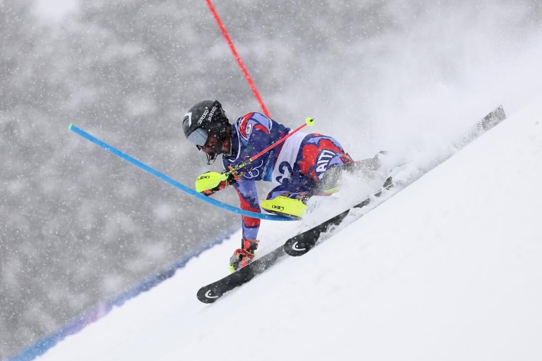 Richardson Viano durant les JO d'hiver Milane-Cortina 2026 | ©️[Dustin Satloff/Getty] Getty Images