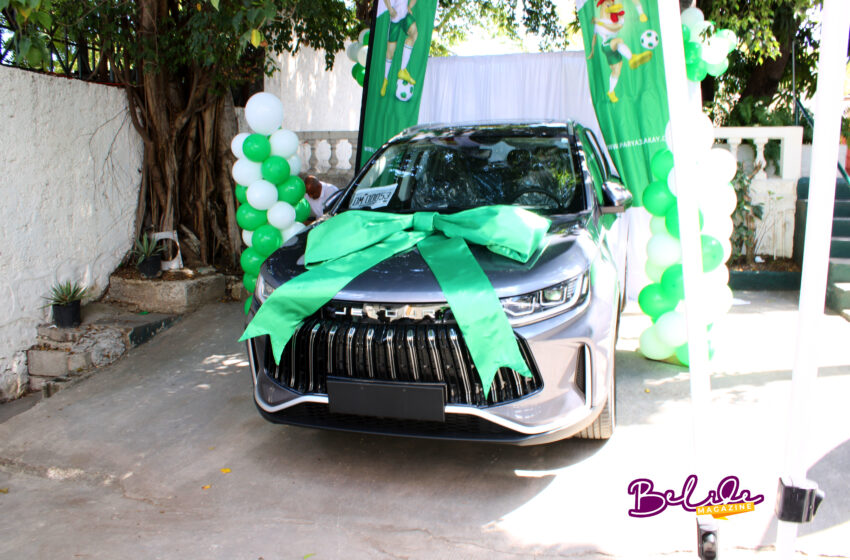 Super Jackpot : Paryaj Lakay a officiellement remis un Jetour X50 à son grand gagnant et continue de tenir ses promesses | © Julvens Mettelus / Bèlide Magazine