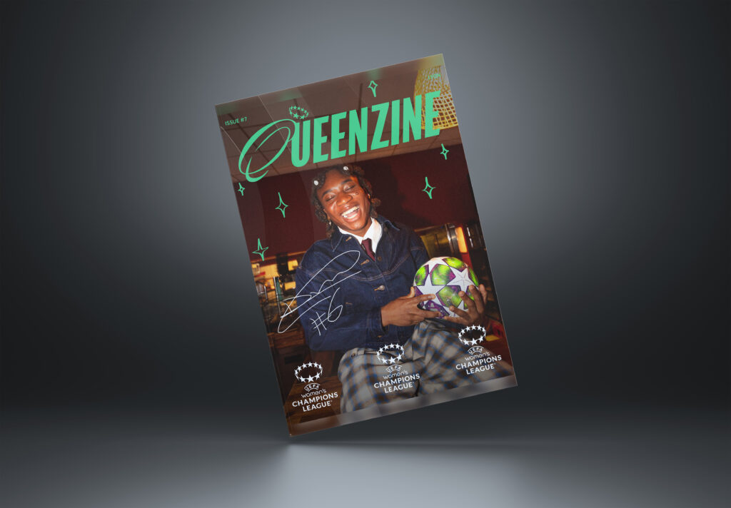 Melchie Dumornay en couverture de Queenzine