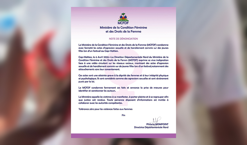  Indignation après des vidéos d’attouchements lors d’un festival : le MCFDF monte au créneau