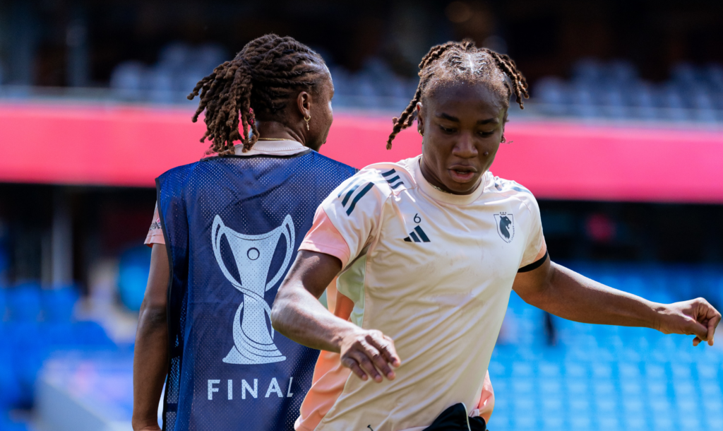 Jour de finale pour Melchie Dumornay | © OL Lyonnes
