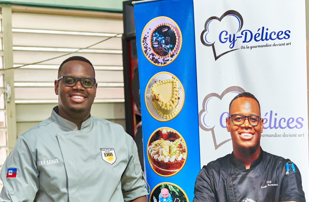 Luigy Desrosiers, véritable passionné de pâtisserie et porte-étendard d’une nouvelle génération de Chefs talentueux