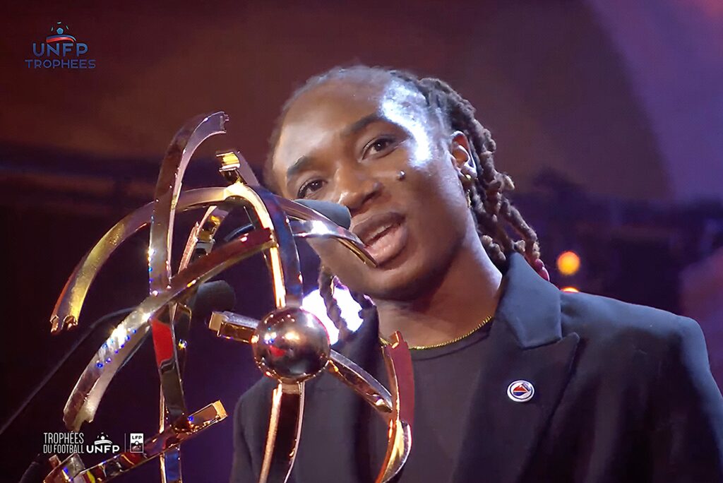 Melchie Dumornay sacrée meilleure joueuse de D1 Arkema : le Ballon d'Or Féminin en ligne de mire | © UNFP