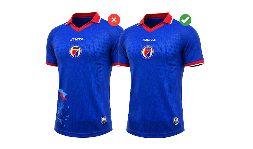 La FIFA a demandé des ajustements au maillot haïtien, confirme Saeta