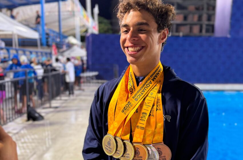  Natation : Christian Vladimir Jerome brille à Ibagué avec six médailles pour Haïti