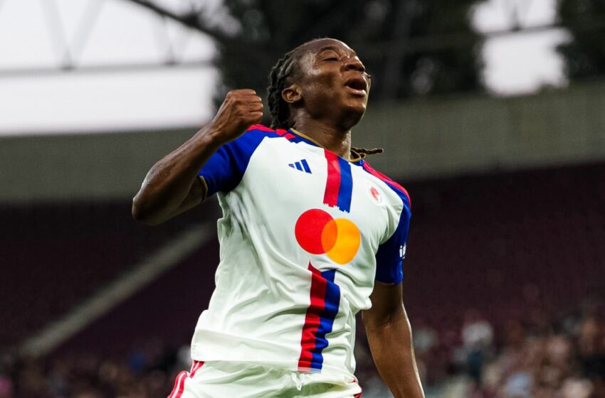 Melchie Dumornay signe un doublé pour son entrée en Ligue des champions - © Photo : UEFA Women’s Champions League