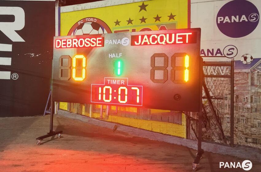  Panas équipe cinq terrains sportifs d’Haïti de nouveaux tableaux d’affichage