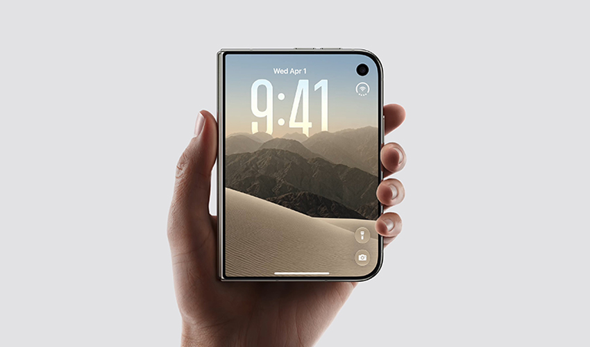 Apple entre dans l’ère du pliable avec l’iPhone Duo | © Apple