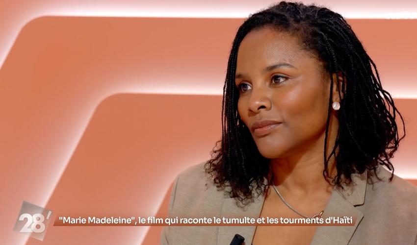 Géssica Généus dans "28 Minutes" sur Arte - © Arte