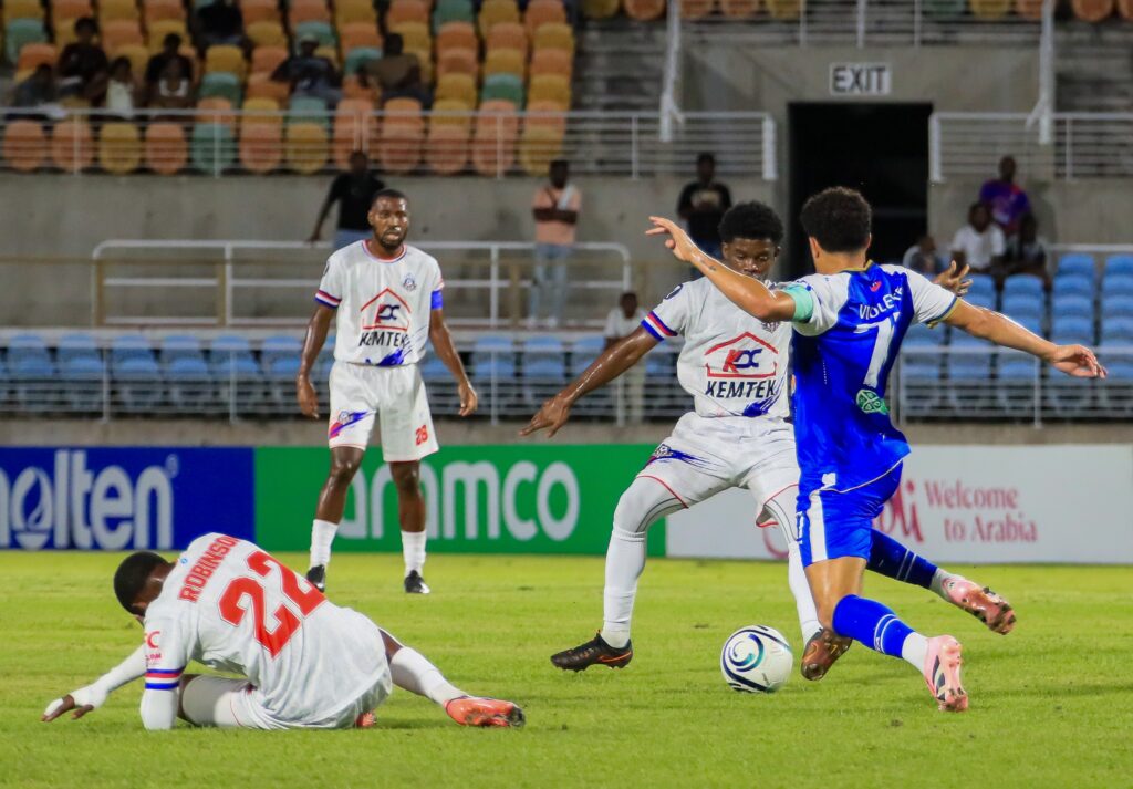 Match aller du Champions Cup de la CONCACAF entre le Portmore United FC et le Violette AC | © McNamee Sports Media